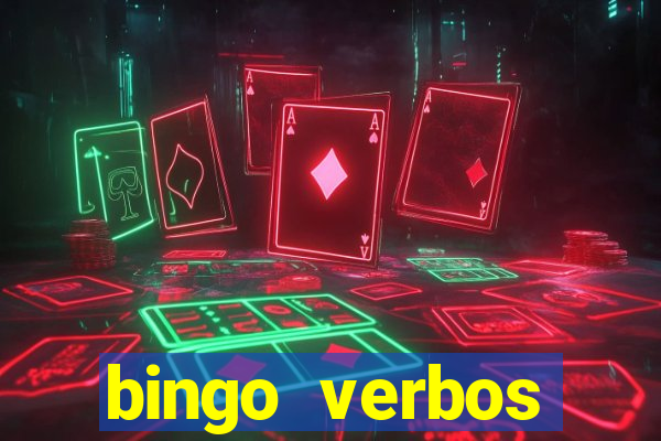 bingo verbos irregulares ingles