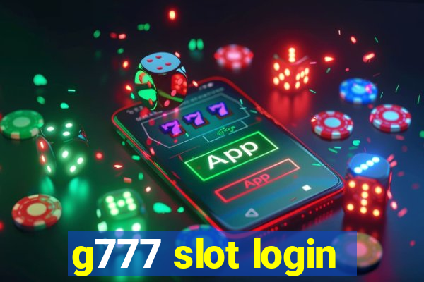 g777 slot login