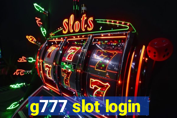 g777 slot login