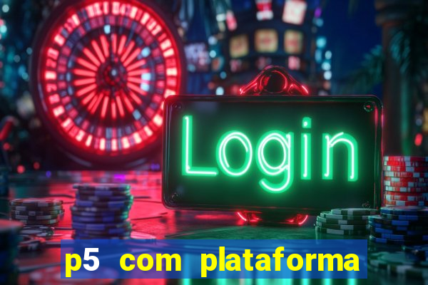 p5 com plataforma de jogos