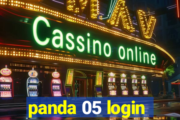 panda 05 login