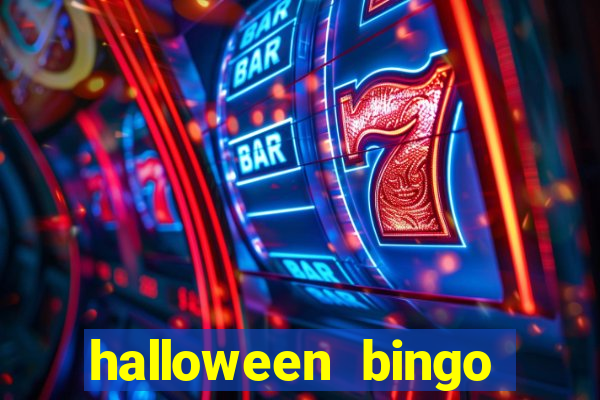 halloween bingo cards with numbers