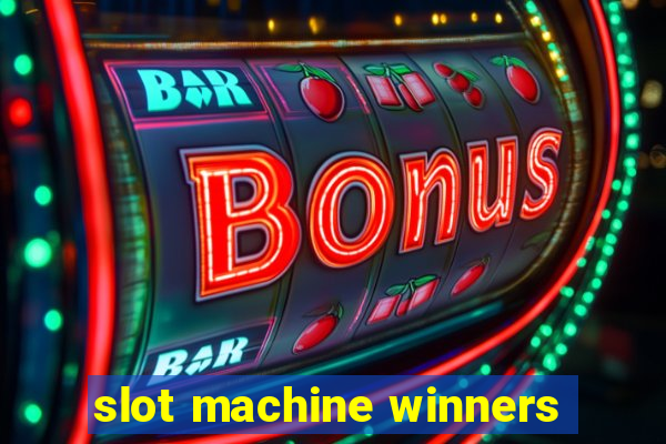 slot machine winners