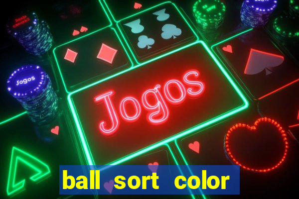 ball sort color water puzzle