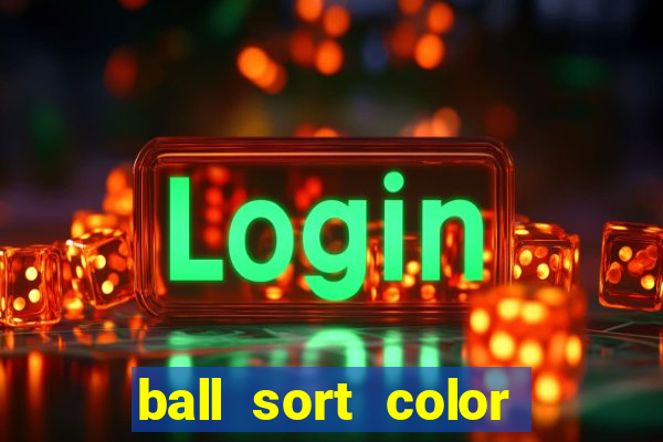 ball sort color water puzzle