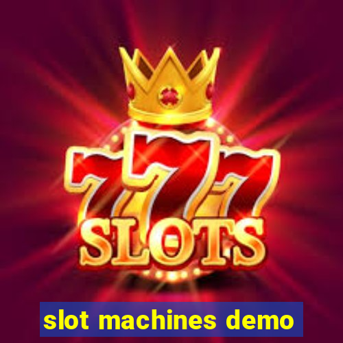 slot machines demo