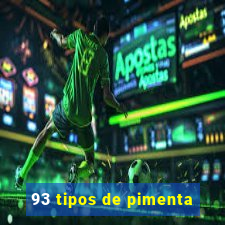 93 tipos de pimenta