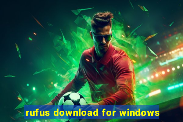 rufus download for windows