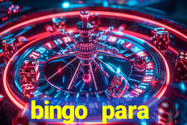 bingo para despedida de solteira para imprimir