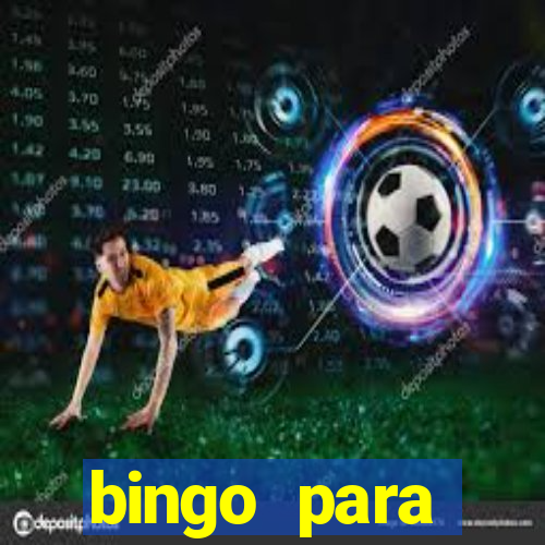 bingo para despedida de solteira para imprimir