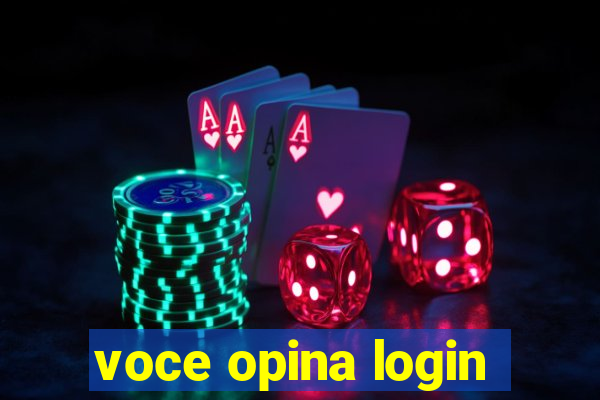 voce opina login