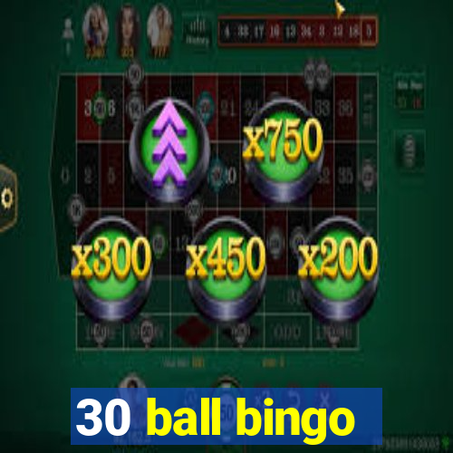 30 ball bingo