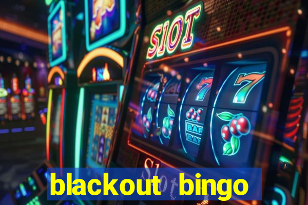 blackout bingo promo code