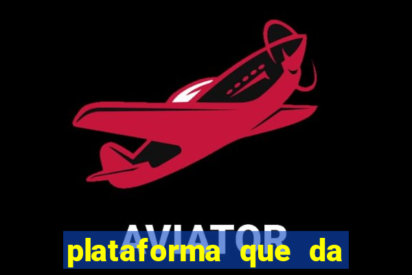 plataforma que da para depositar 1 real