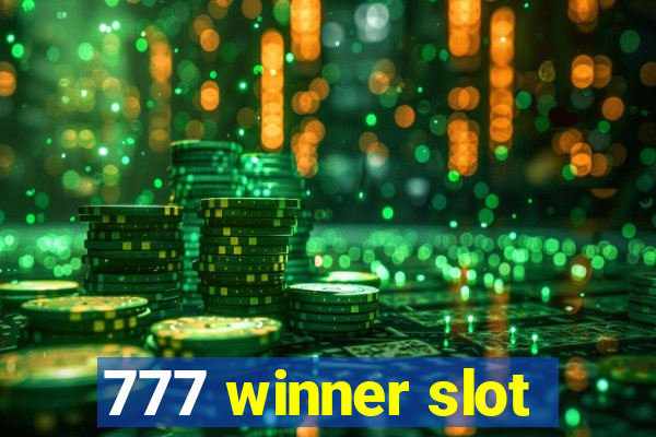 777 winner slot