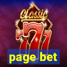 page bet