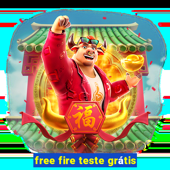 free fire teste grátis