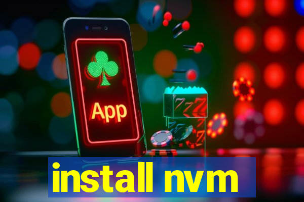 install nvm