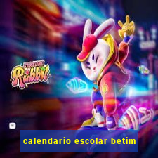 calendario escolar betim