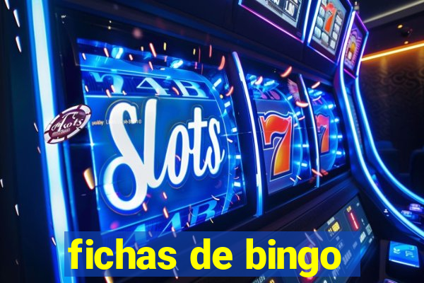 fichas de bingo