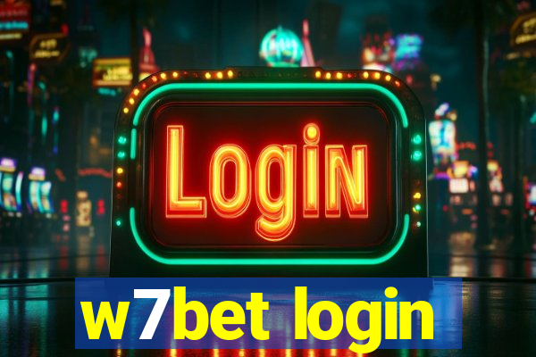 w7bet login