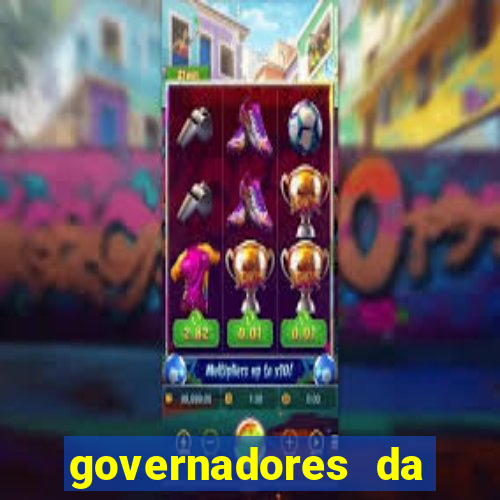 governadores da bahia por ano