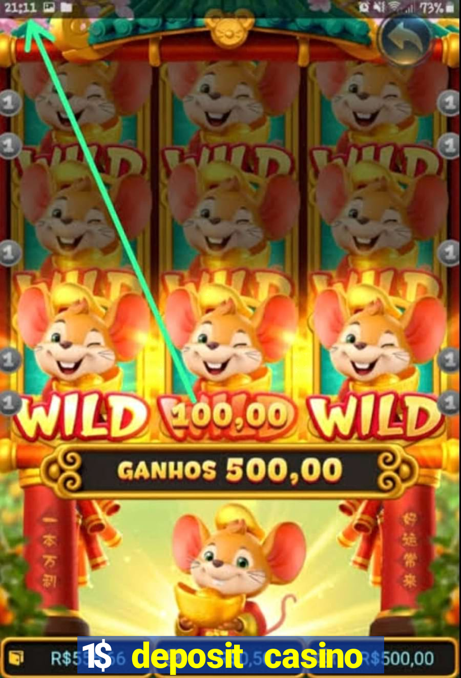 1$ deposit casino bonus canada