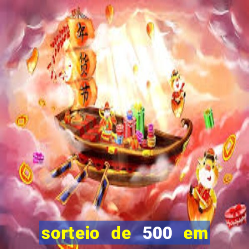 sorteio de 500 em cash toda segunda feira novibet como funciona