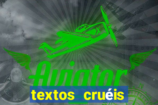 textos cruéis demais para serem lidos rapidamente pdf