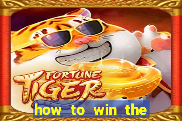 how to win the slot machine