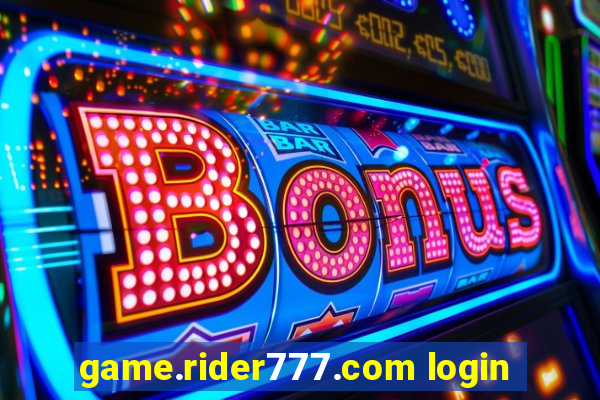 game.rider777.com login