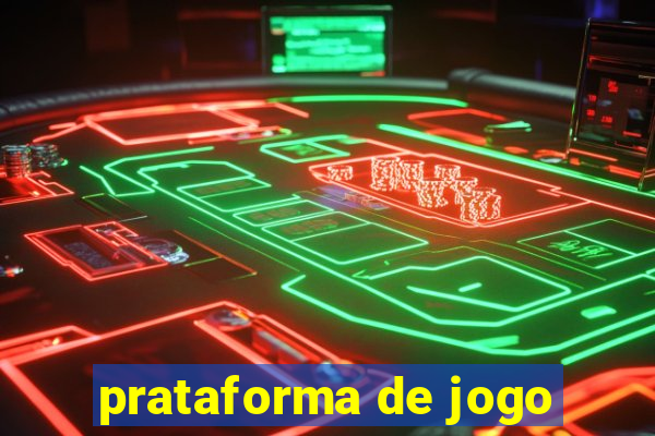 prataforma de jogo