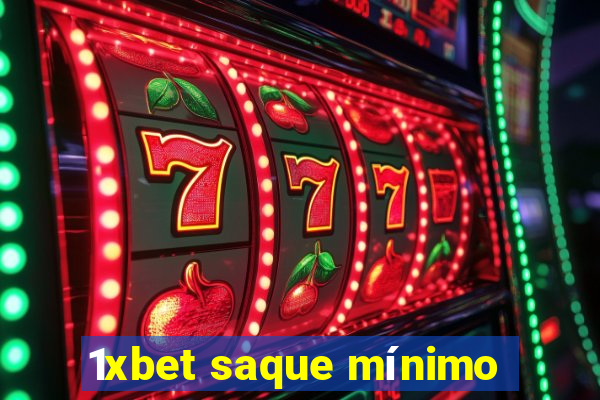 1xbet saque mínimo