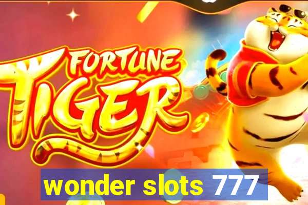 wonder slots 777