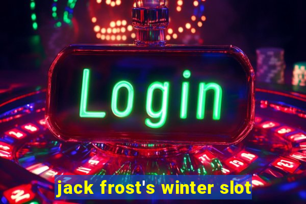 jack frost's winter slot