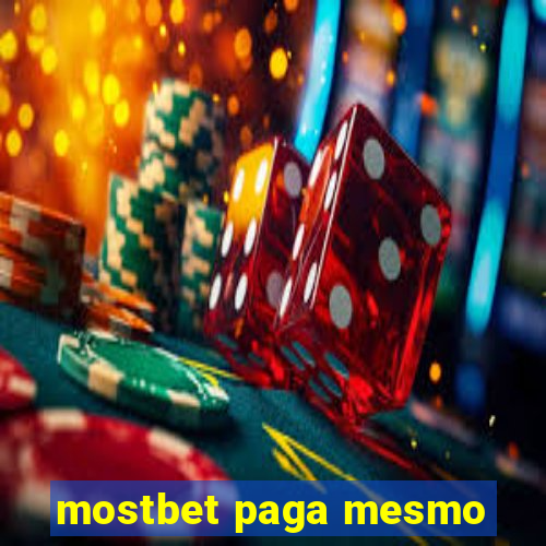 mostbet paga mesmo